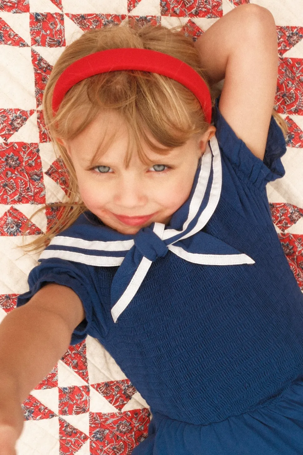 Mini Alice Dress in Navy