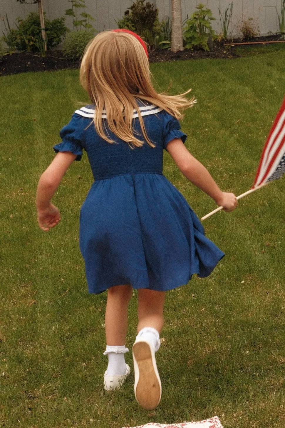 Mini Alice Dress in Navy