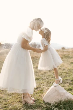 Mini Ballerina Dress in White