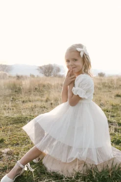 Mini Ballerina Dress in White