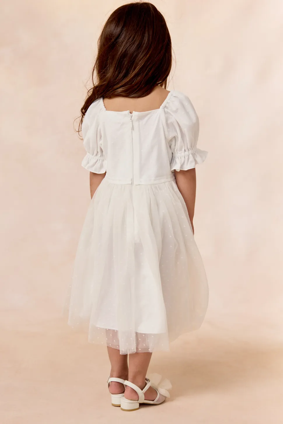 Mini Ballerina Dress in White