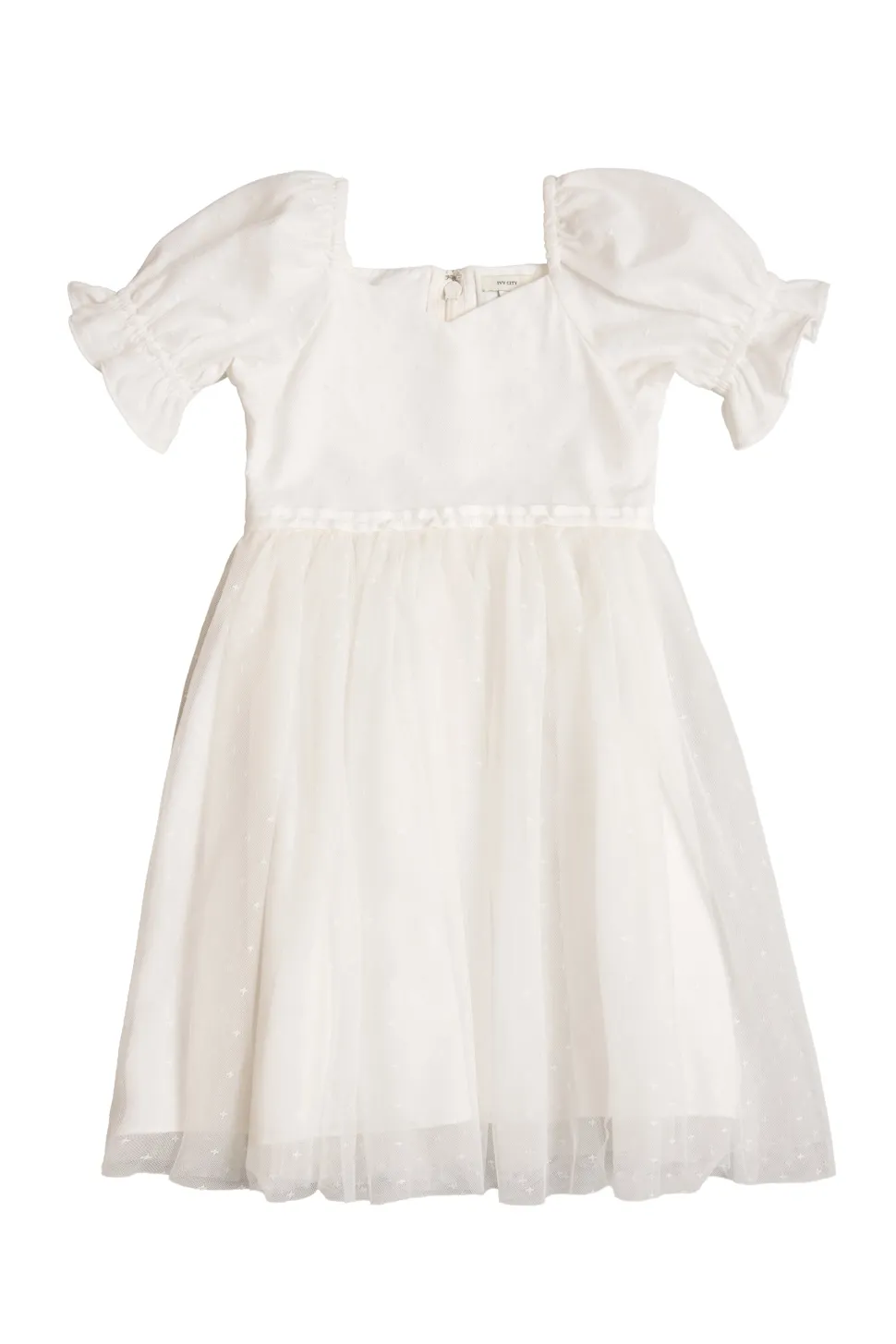 Mini Ballerina Dress in White