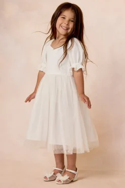 Mini Ballerina Dress in White