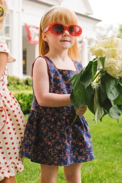 Mini Blair Set in Midnight Vibrant Chintz
