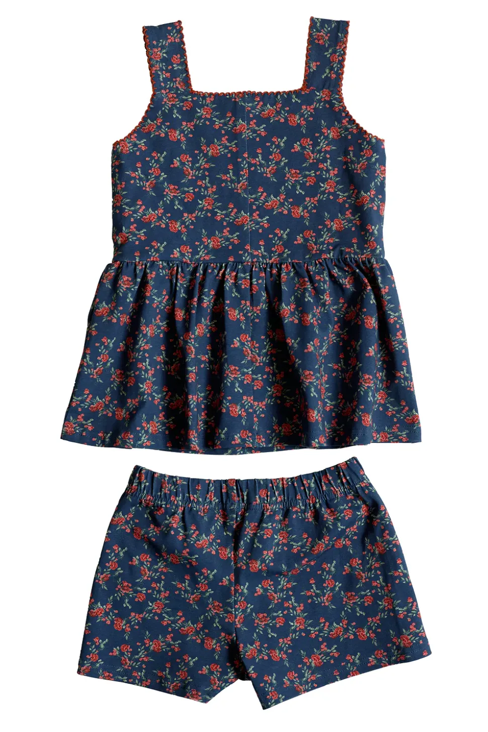 Mini Blair Set in Midnight Vibrant Chintz