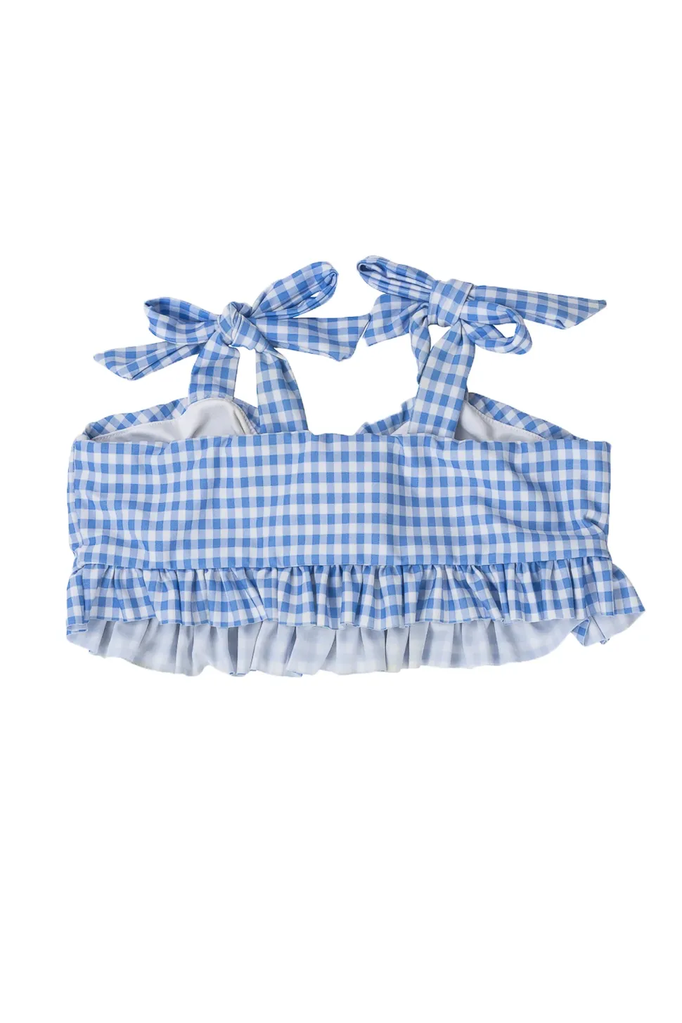 Mini Brandi Bandeau Top in Blakely Gingham