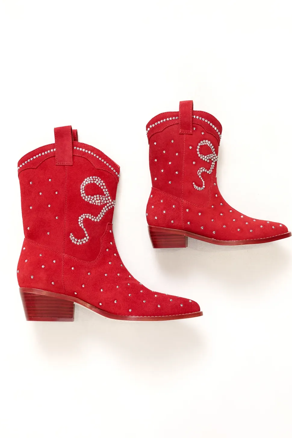 Mini Channing Bootie in Red