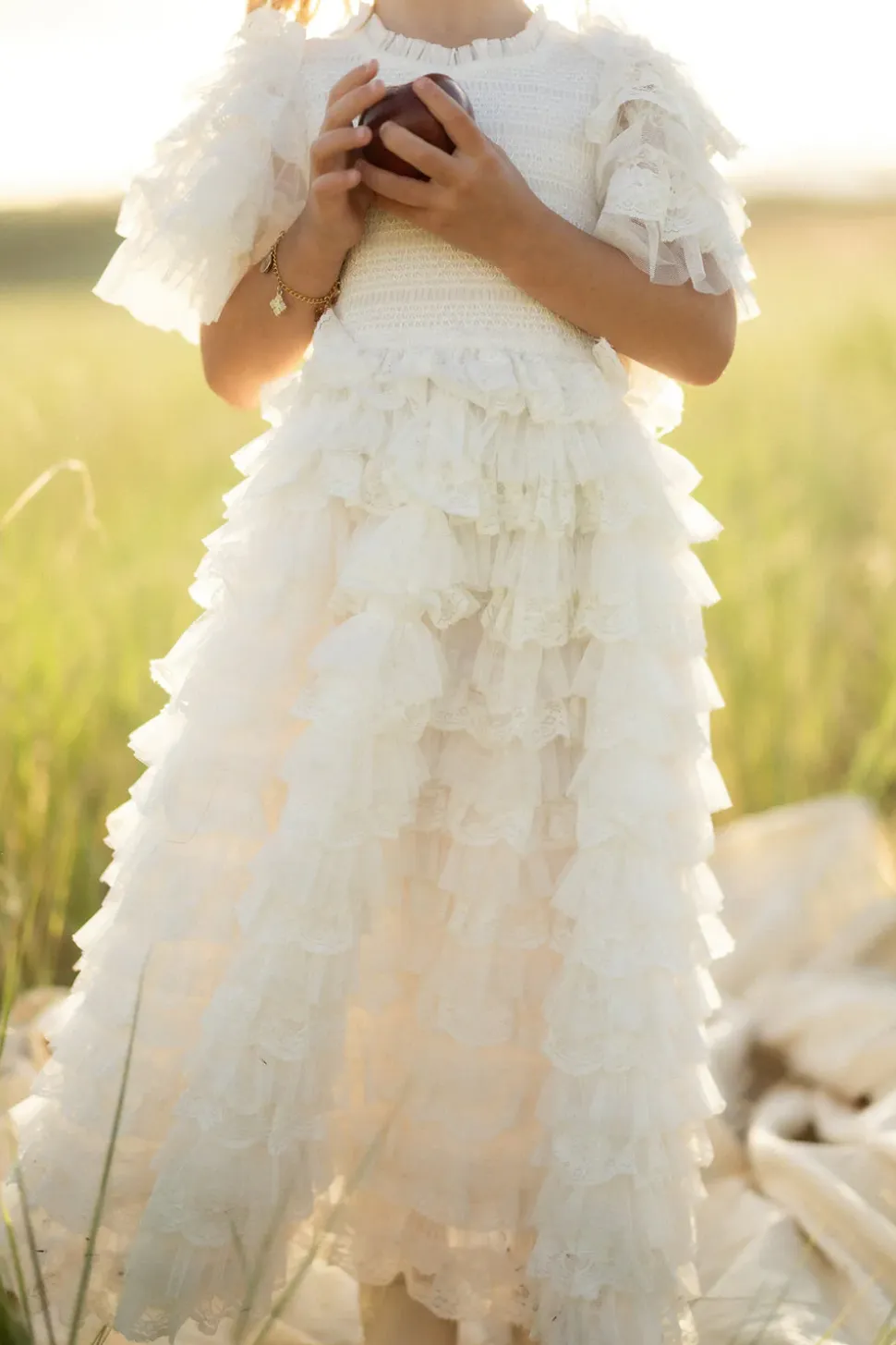 Mini Cindy Dress in White
