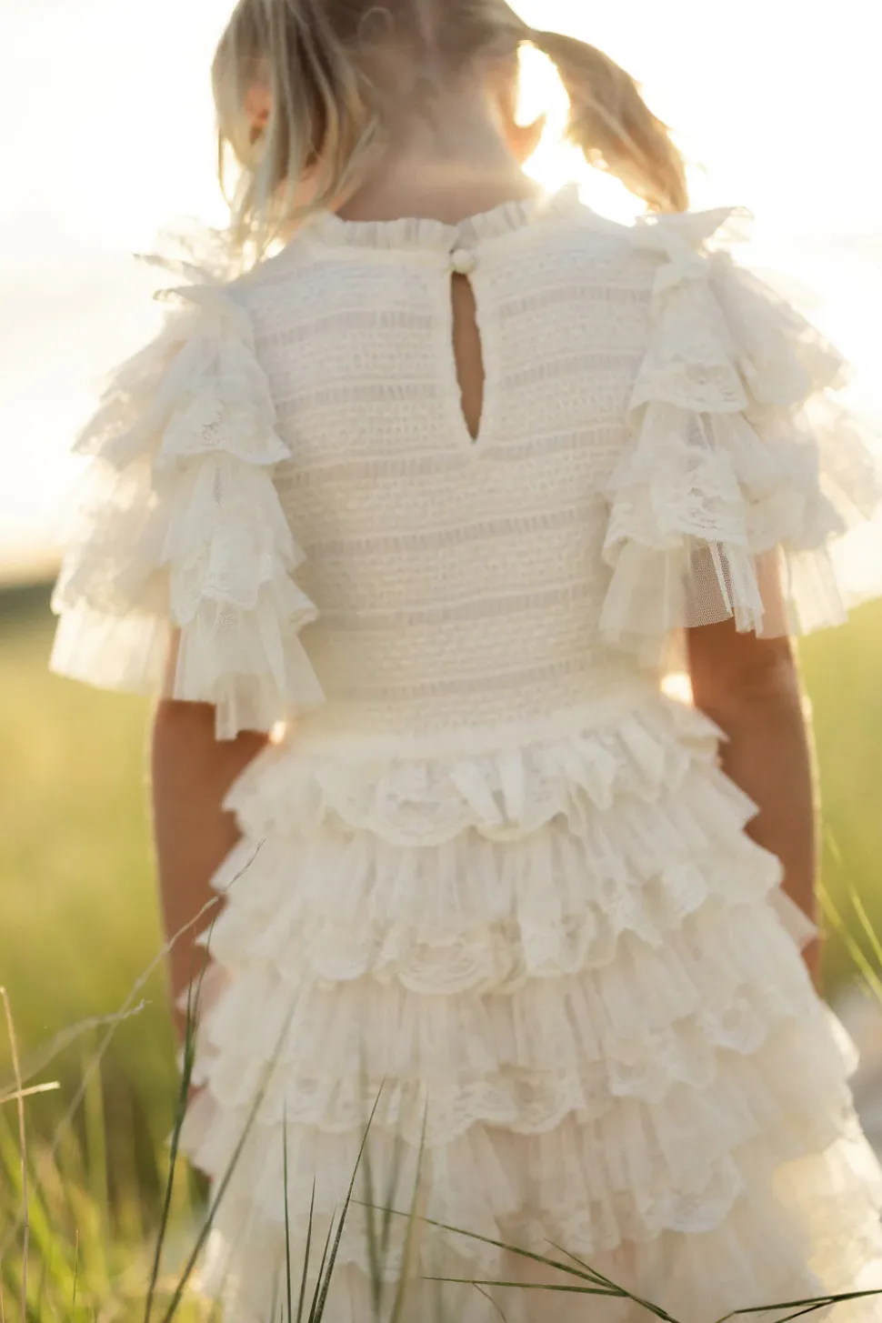 Mini Cindy Dress in White