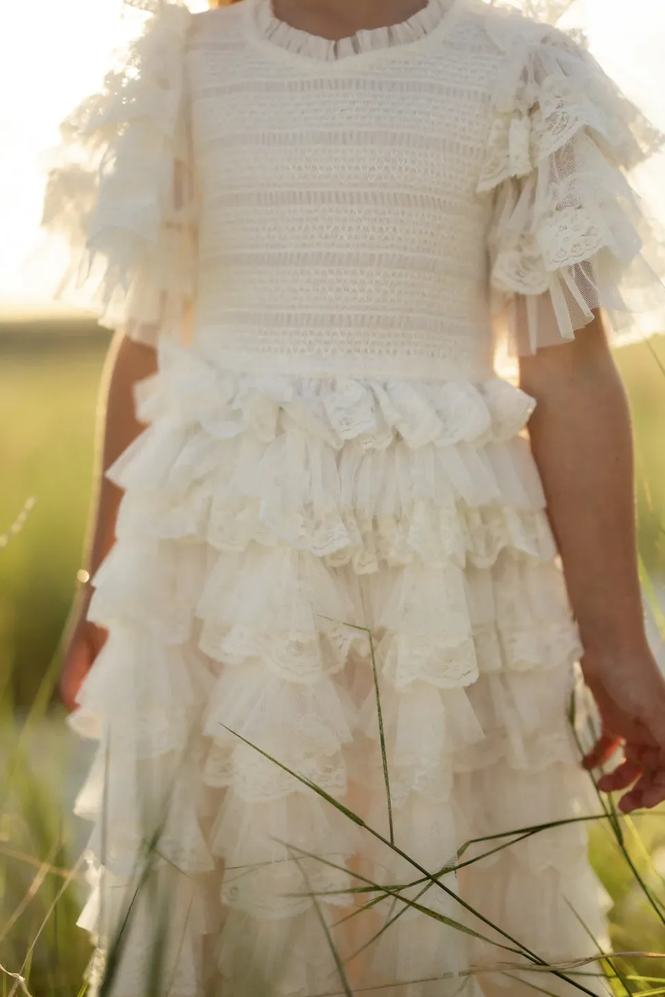Mini Cindy Dress in White