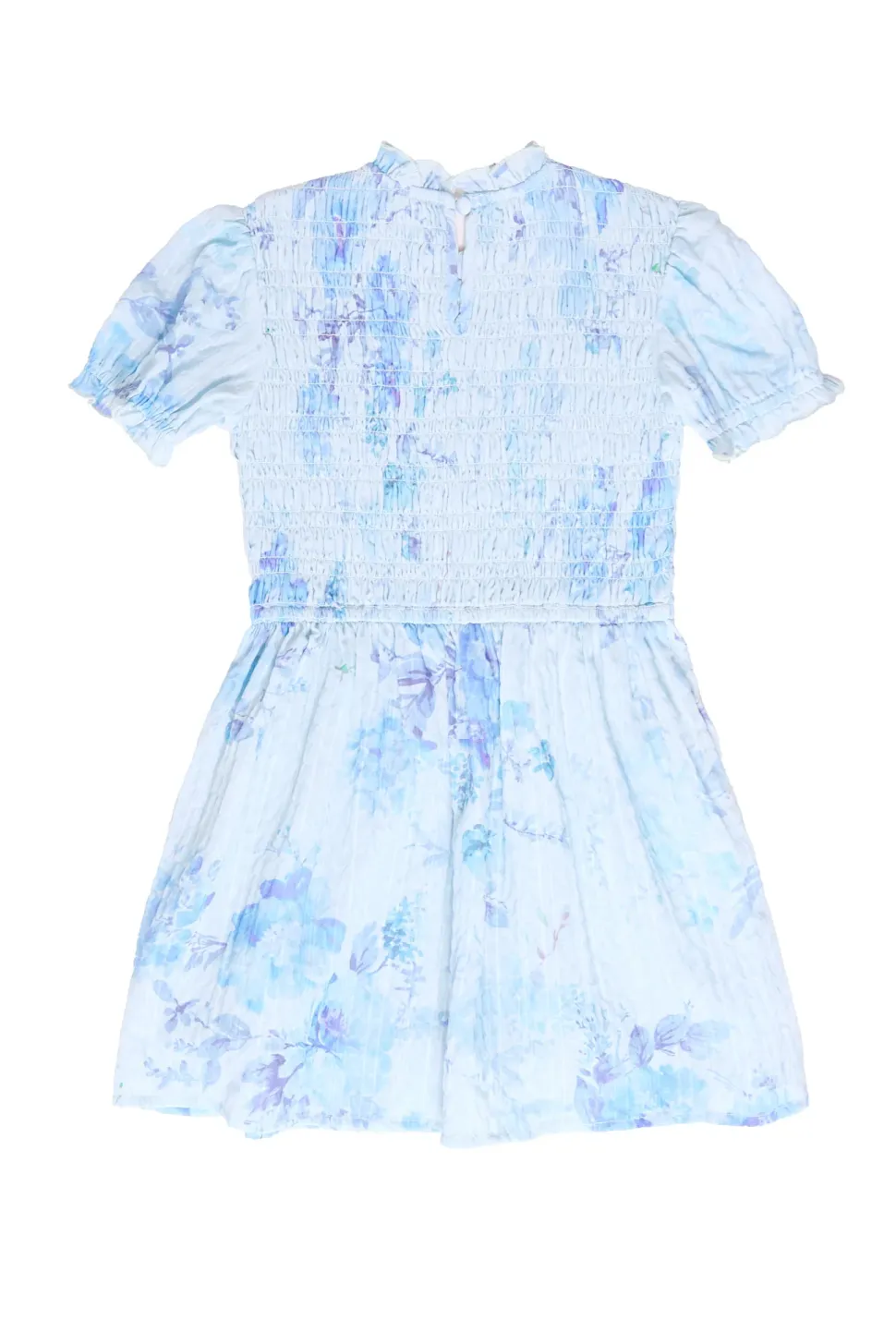 Mini Flynn Dress in Aquarelle Fleur