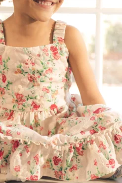 Mini Helene Dress in Vibrant Chintz