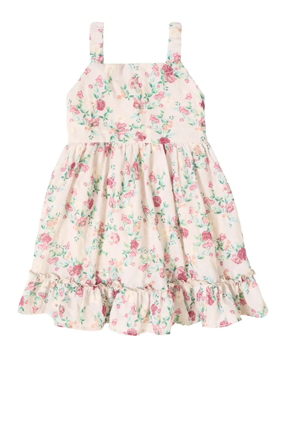 Mini Helene Dress in Vibrant Chintz