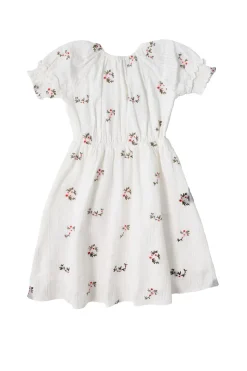 Mini Jessie Dress in Ditsy Embroidery