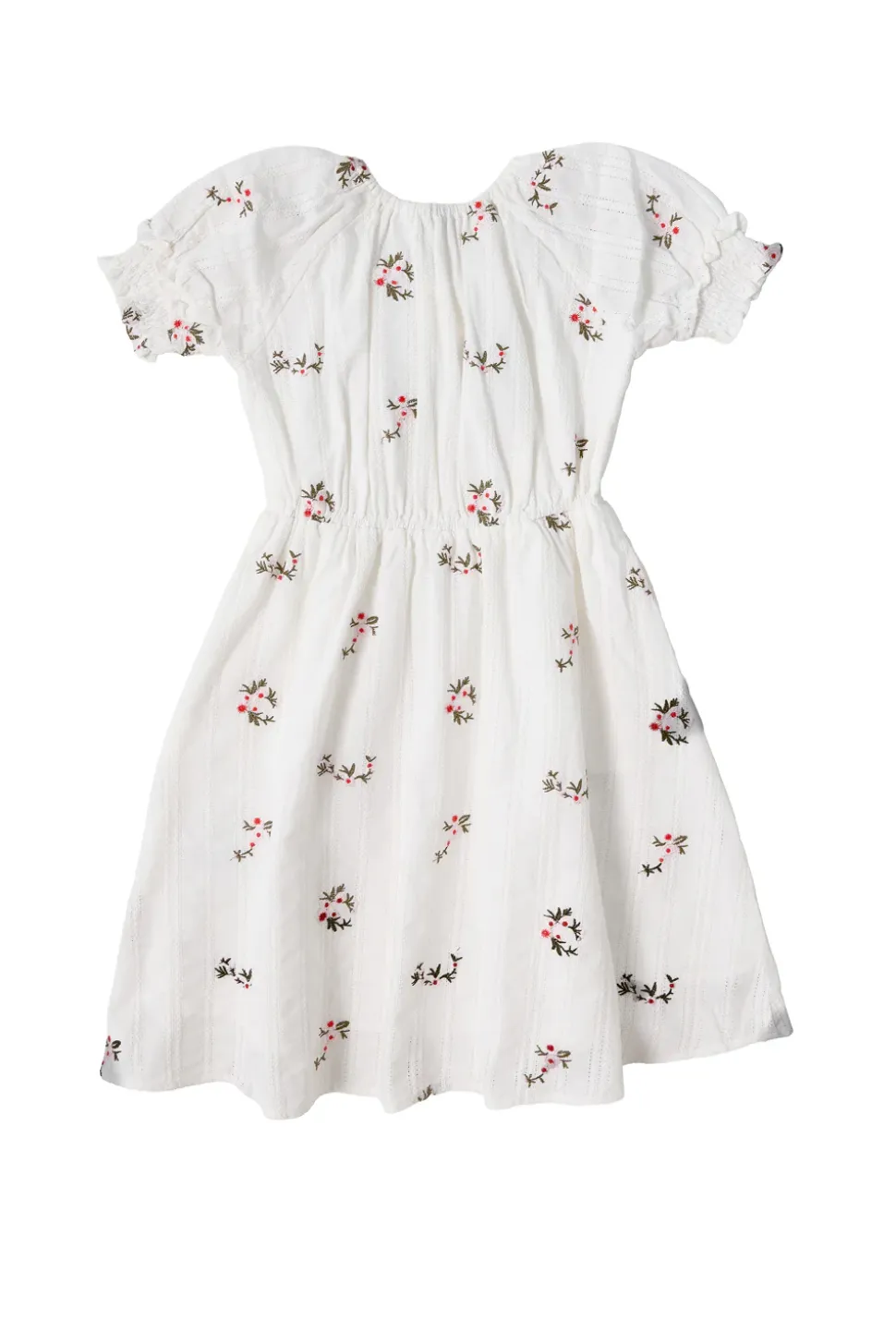 Mini Jessie Dress in Ditsy Embroidery