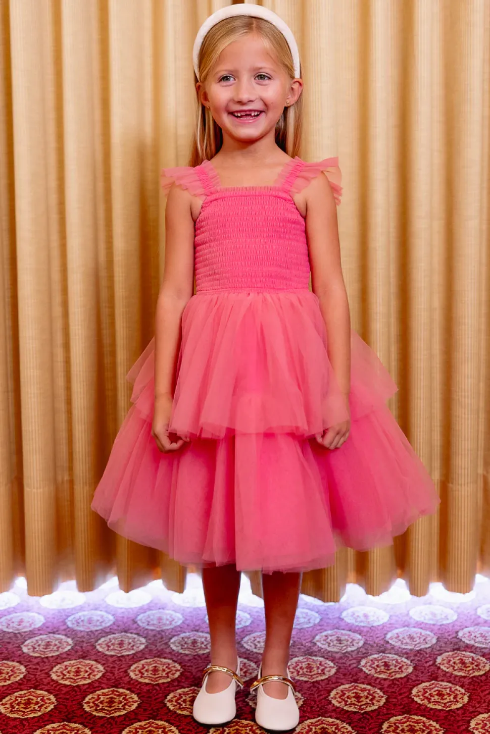 Mini Liza Dress in Pink