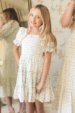 Mini Madeline Dress in Blue