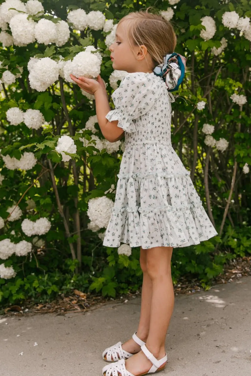 Mini Madeline Dress in Blue