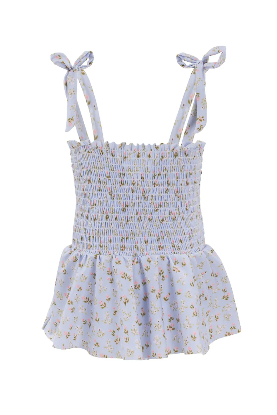 Mini Maggie One Piece in Blue Ditsy Floral