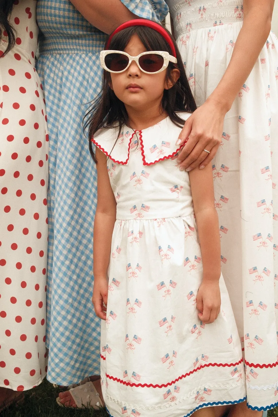 Mini Maisy Dress in Star Spangled