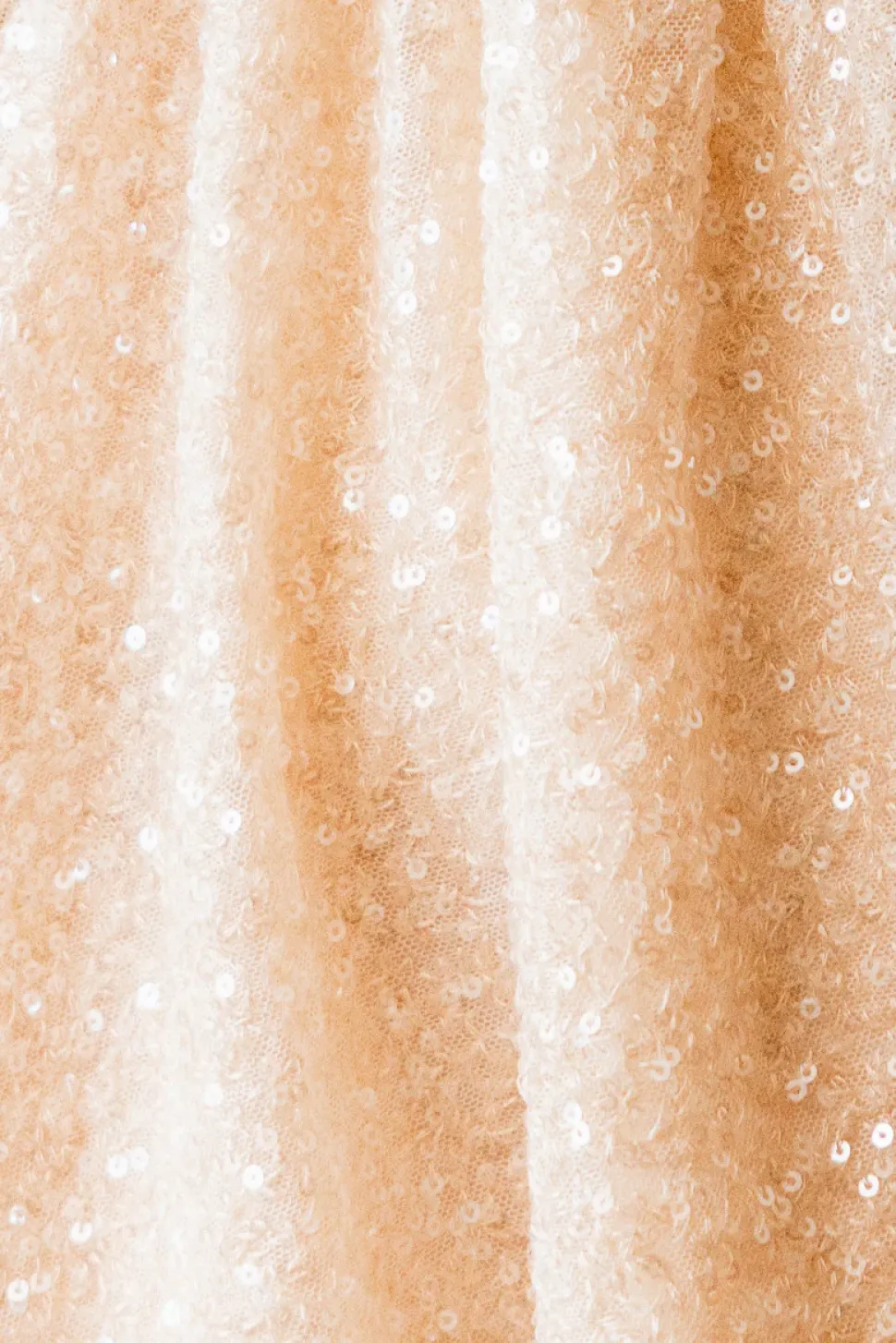 Mini Marisol Dress in Cream Sequin