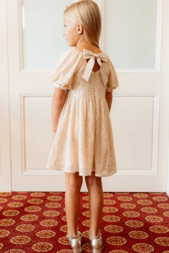 Mini Marisol Dress in Cream Sequin