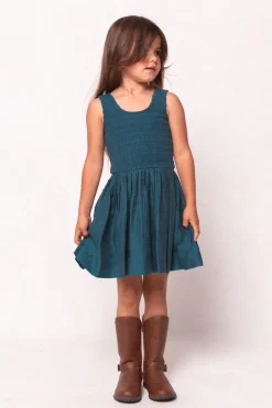 Mini Marlow Dress in Teal