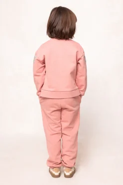 Mini Micah Jogger Sweatpants in Pink