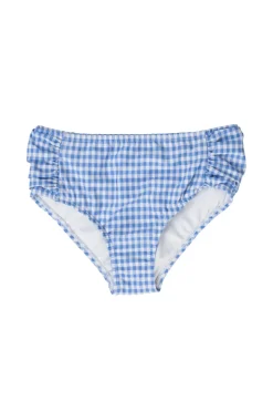 Mini Mid Rise Ruched Bottom in Blakely Gingham