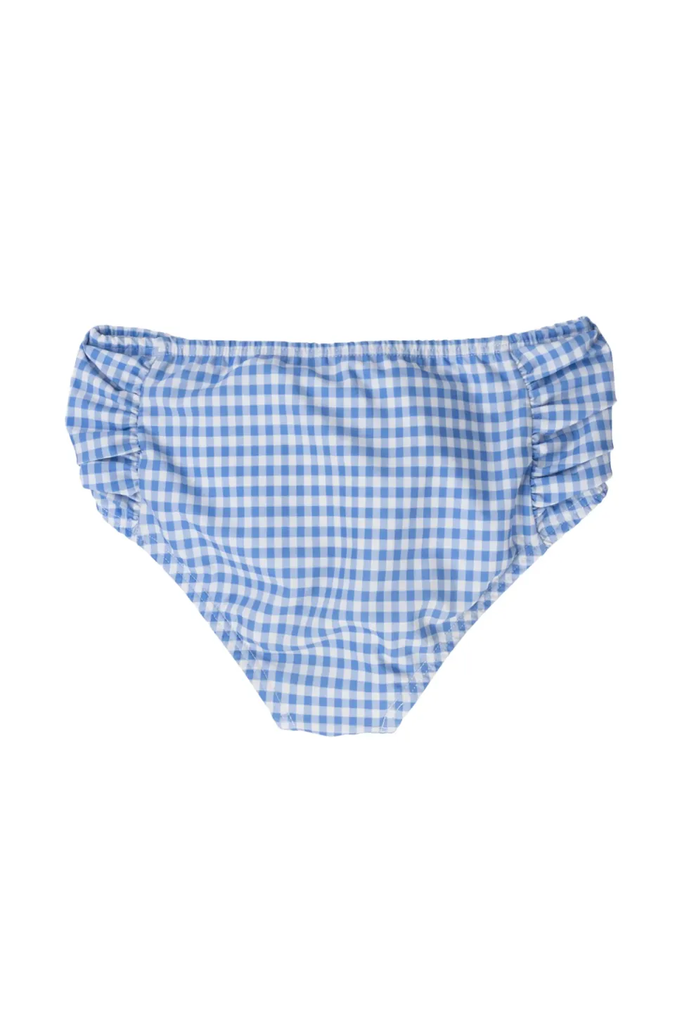 Mini Mid Rise Ruched Bottom in Blakely Gingham