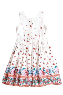 Mini Sadie Dress in Strawberry Vintage Tier