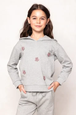 Mini Skylar Hoodie in Heather Gray