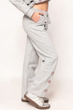 Mini Skylar Sweatpants in Heather Gray