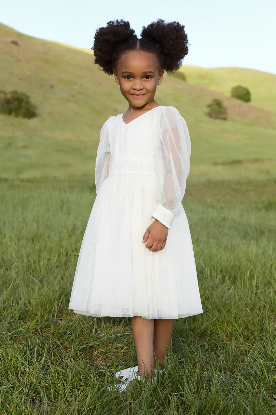 Mini Stella Dress in White