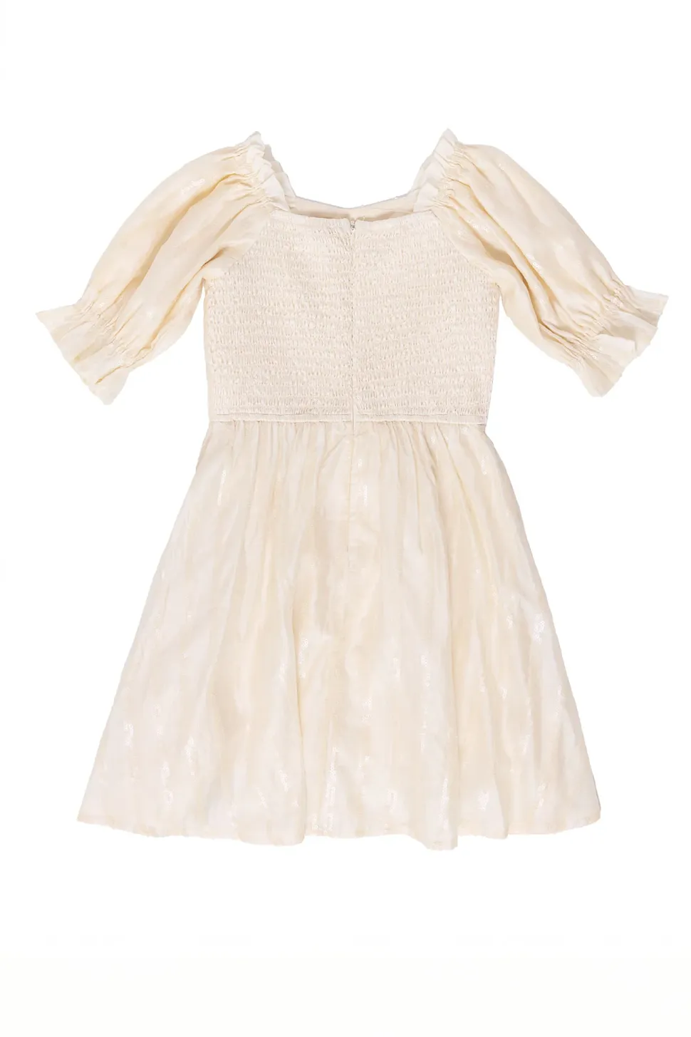 Mini Tindra Dress in Cream Sequin