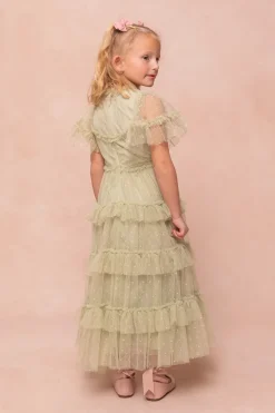 Mini Whimsical Maxi Dress in Sage