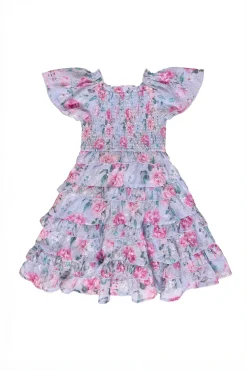 Mini Winnie Dress in Peony Blossoms