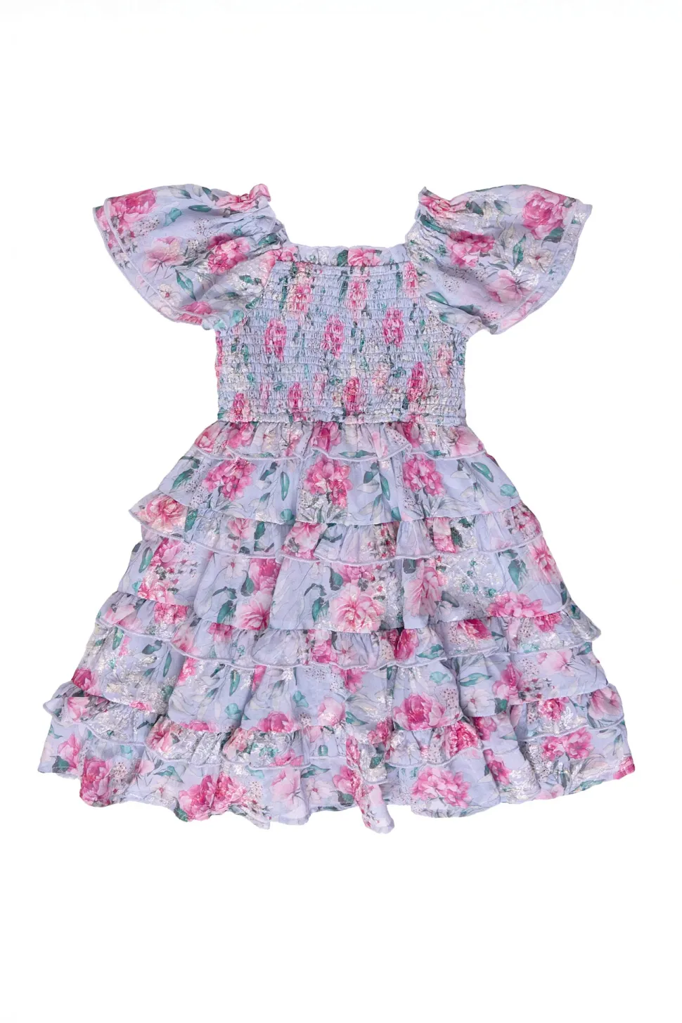 Mini Winnie Dress in Peony Blossoms