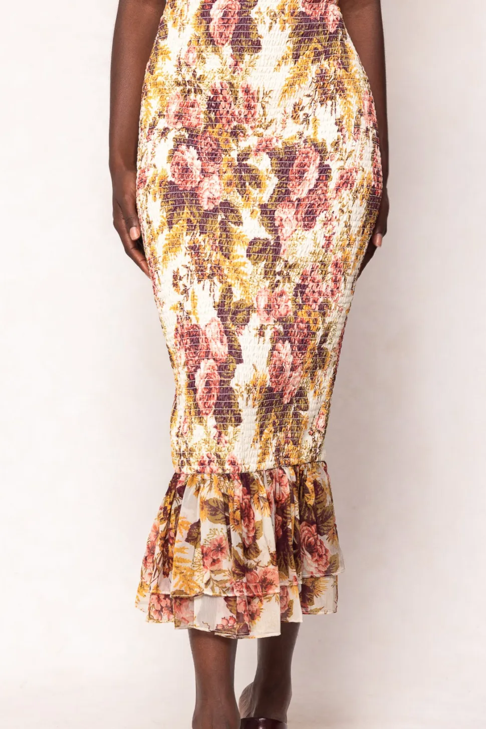 Mira Dress in Garden Rose