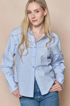 Oriana Top in Blue