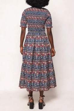 Parker Dress in Dusk Floral Medley