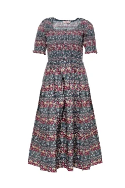Parker Dress in Dusk Floral Medley