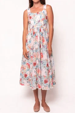 Penny Tank Midi Dress in Multicolor Floral