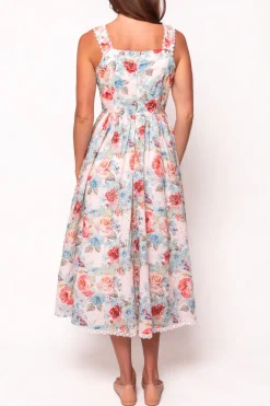 Penny Tank Midi Dress in Multicolor Floral