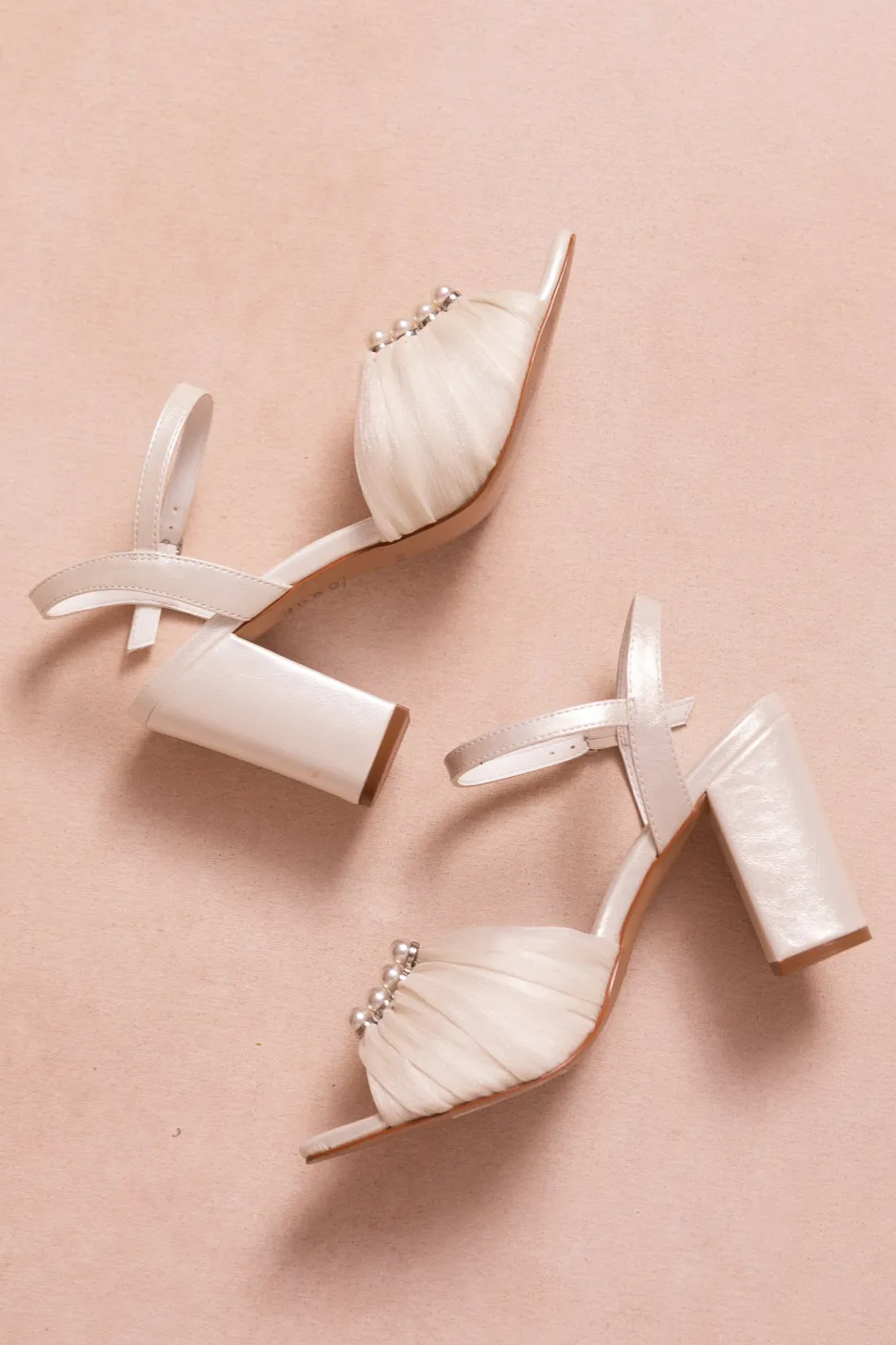 Piper Pearl Heel in Ivory