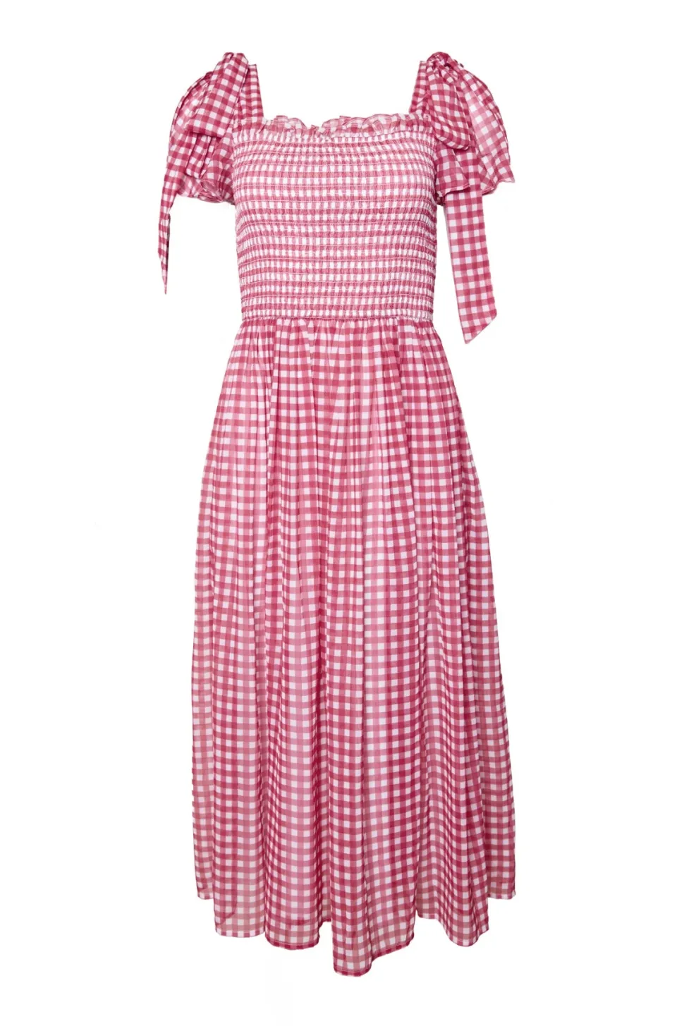 Rayna Dress in Red Gingham