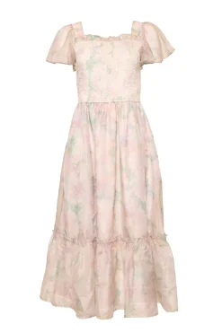 Rhiannon Dress in Painted Bloom