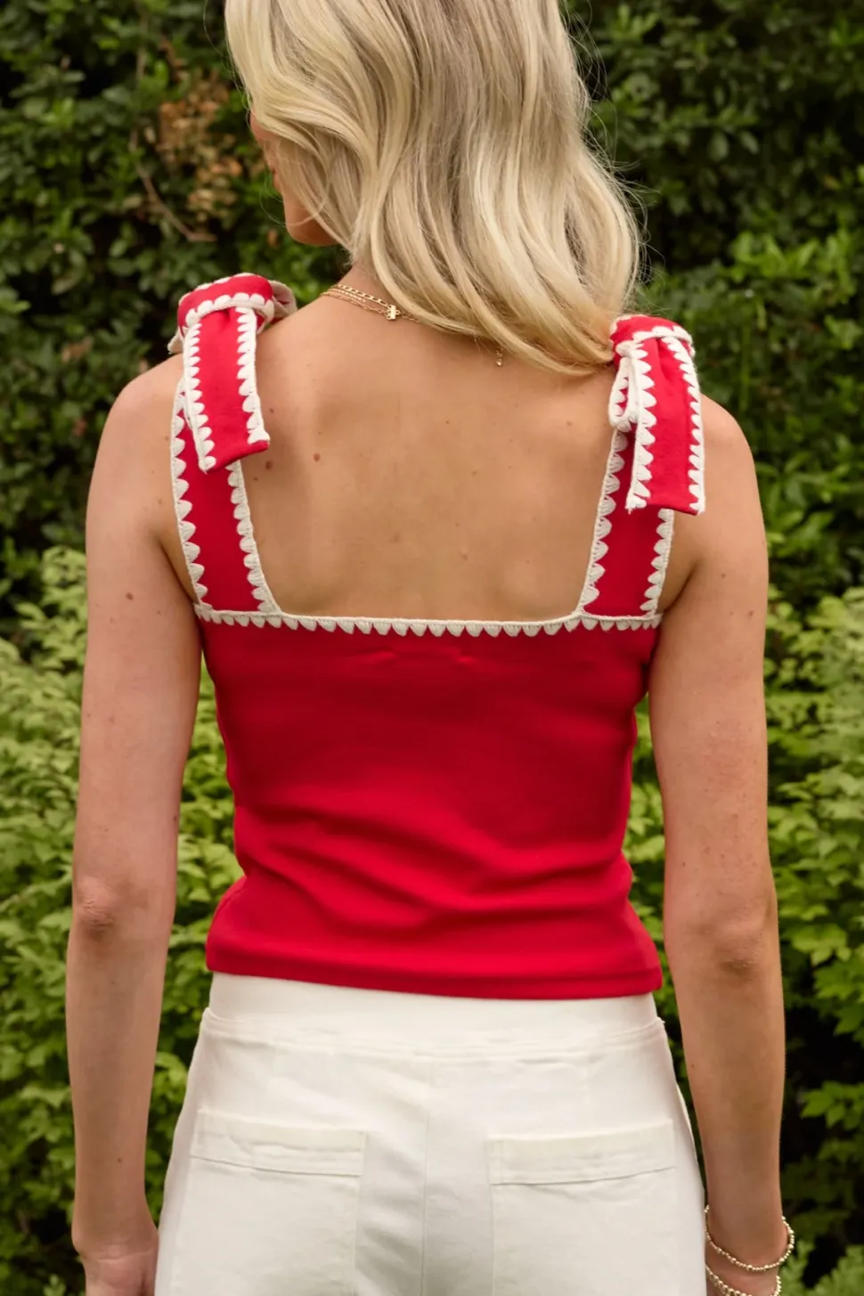 Sammi Top in Firework Red