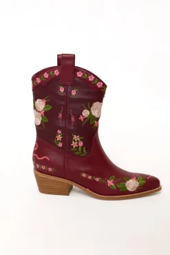 Sierra Bootie in Red