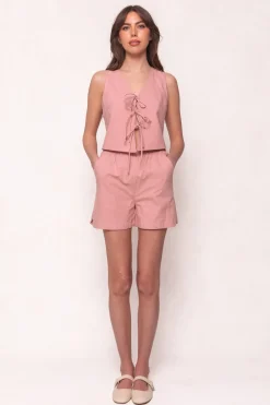 Skye Shorts in Pink